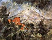 Paul Cezanne La Montagne Sainte-Victoire et le Chateau Noir oil painting artist